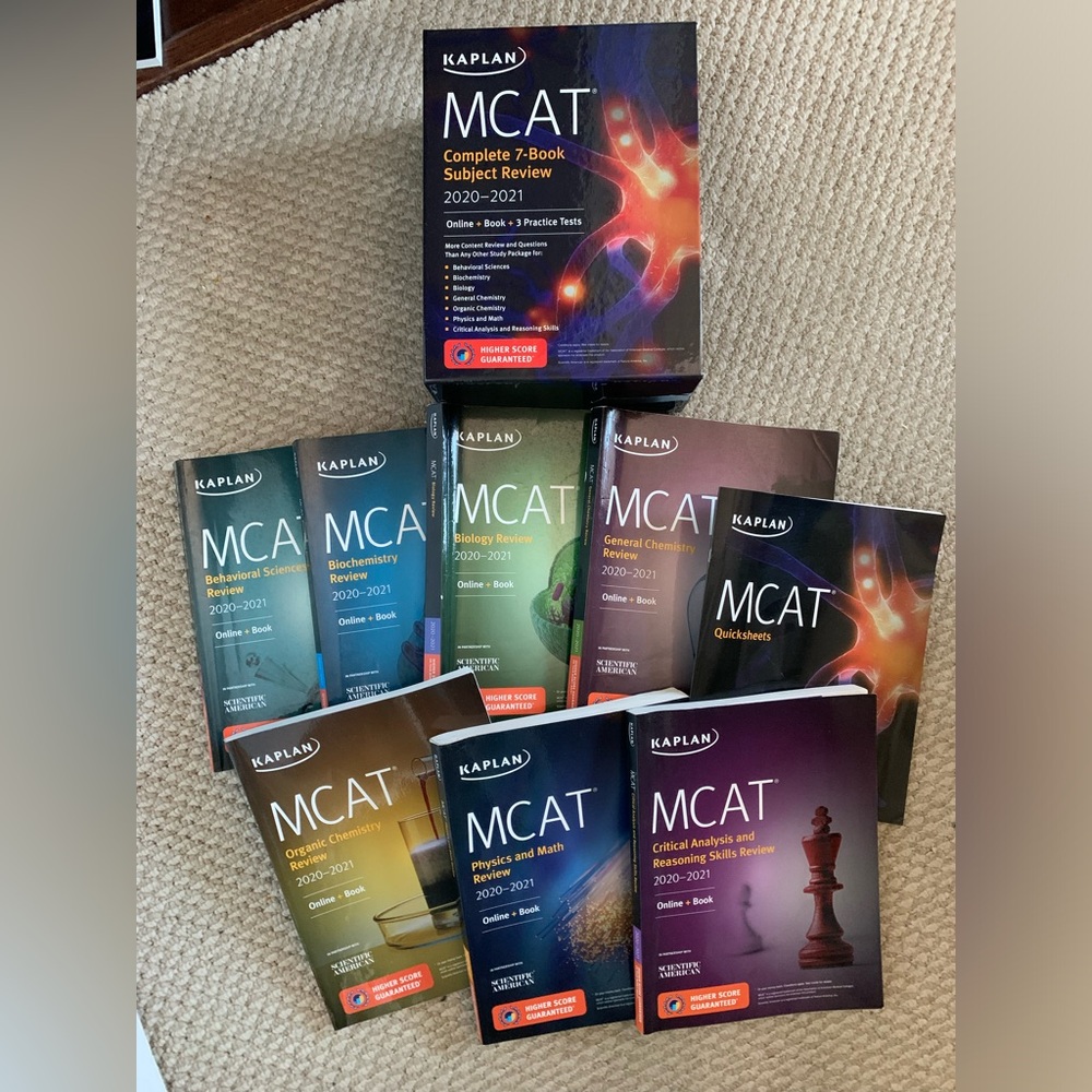 KAPLAN Mcat Complete 7 Book Subject Review 2020-2021